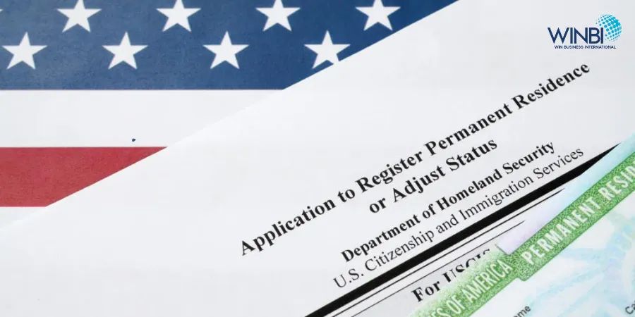 I-485 Application to Register Permanent Residence or Adjust Status.